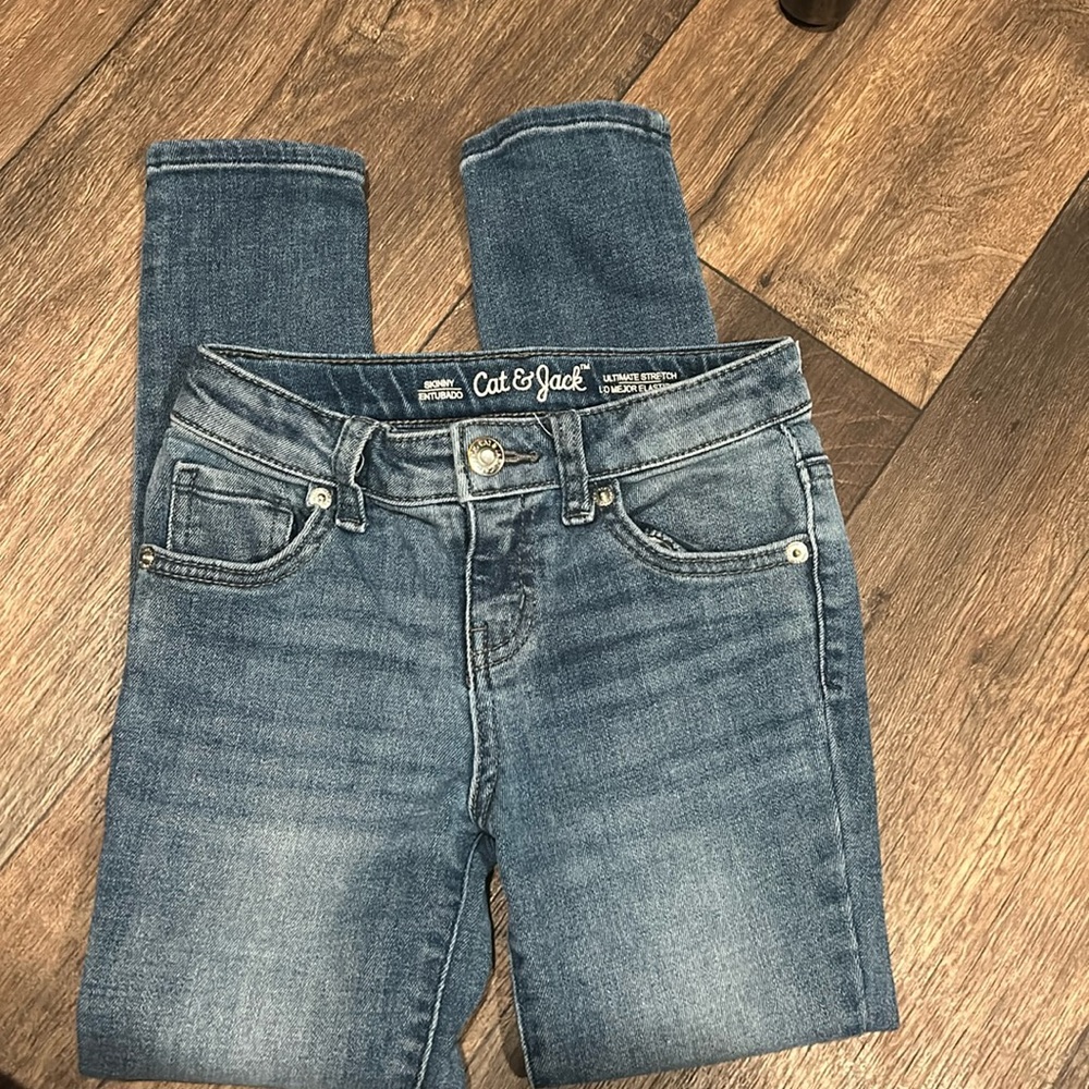 Girls 6 cat & jack skinny jeans